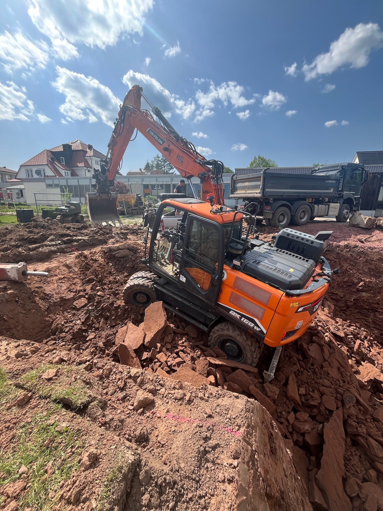 Radbagger Develon