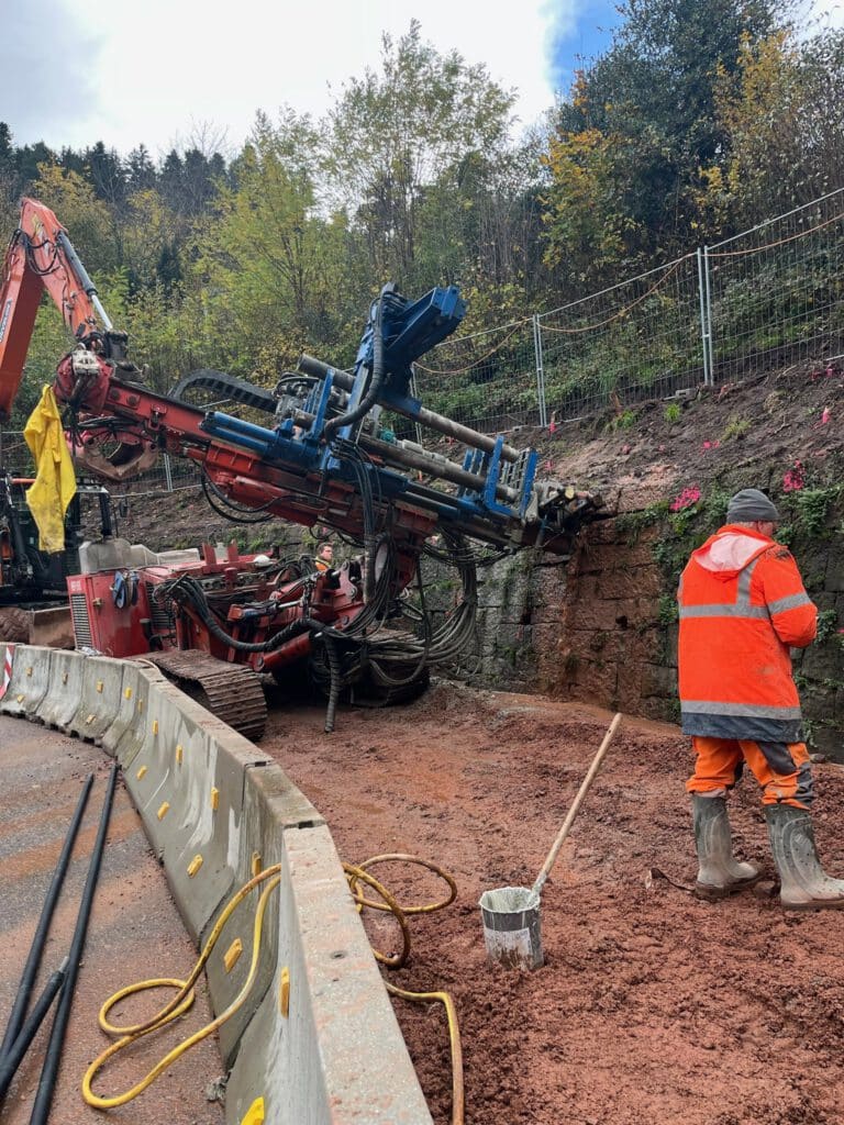 B462 Schramberg – Erneuerung Stützwände