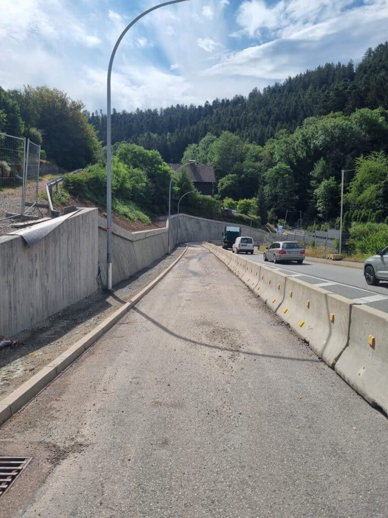 B462 Schramberg – Erneuerung Stützwände
