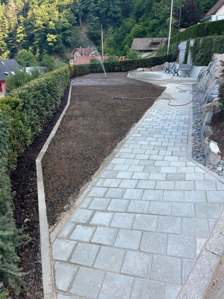 Pflasterarbeiten