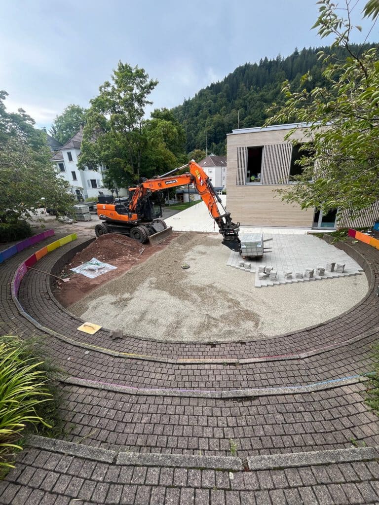 Pflasterarbeiten