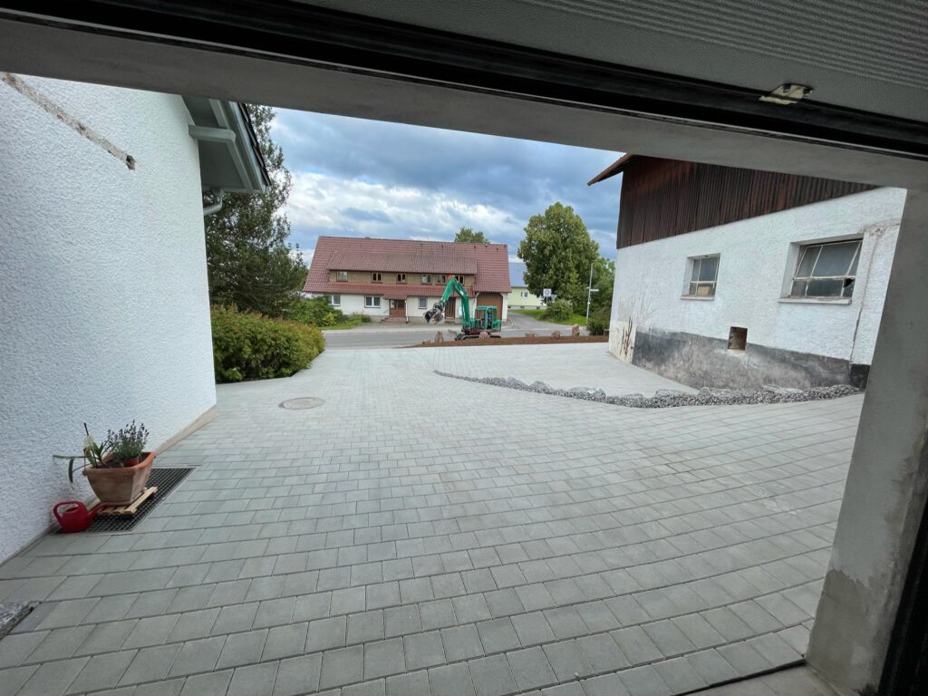 Pflasterarbeiten