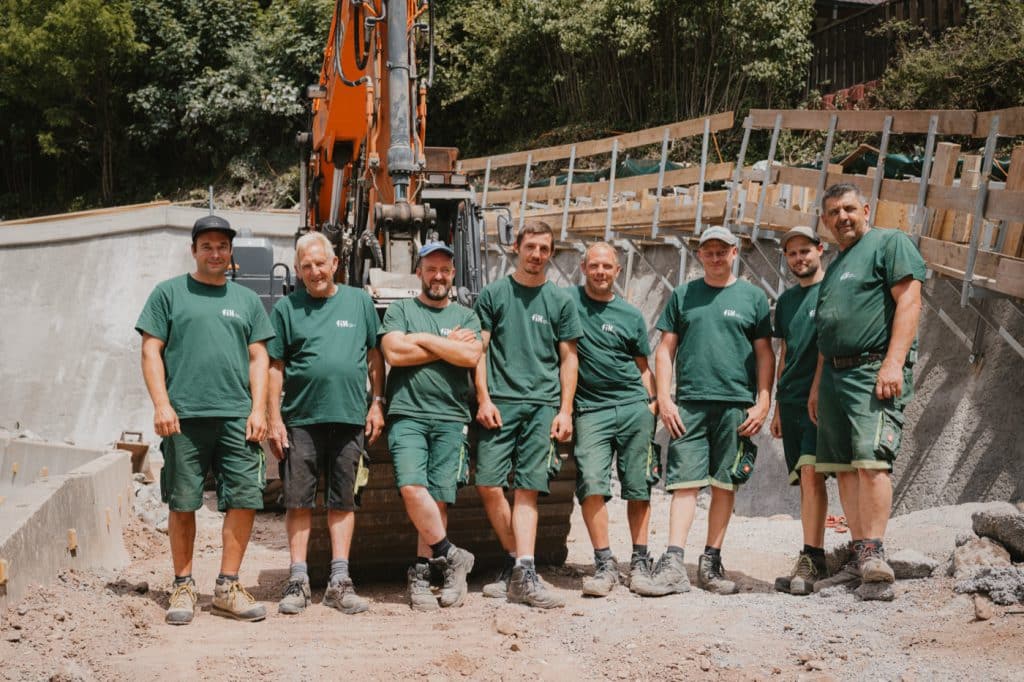 Das Team der Fix Tiefbau GmbH